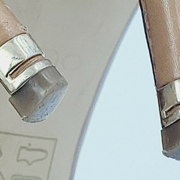 Aldo Classic Brown Leather Pointed Toe Pumps Heels Size 8 - Picture 8 of 9